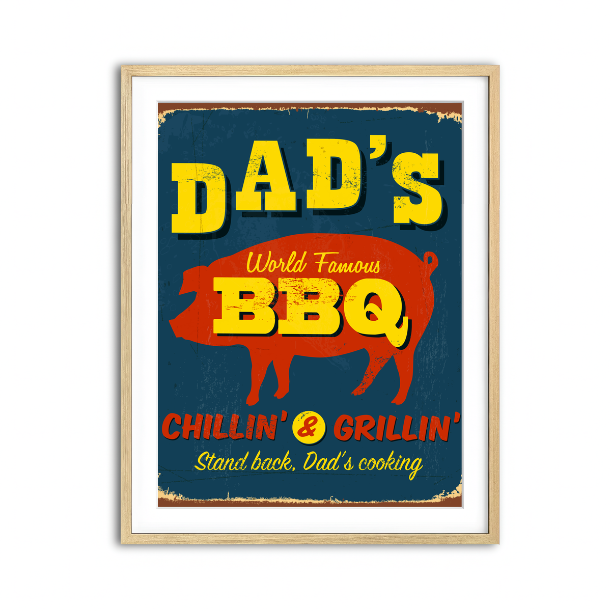 Framed Print 3x4 Natural