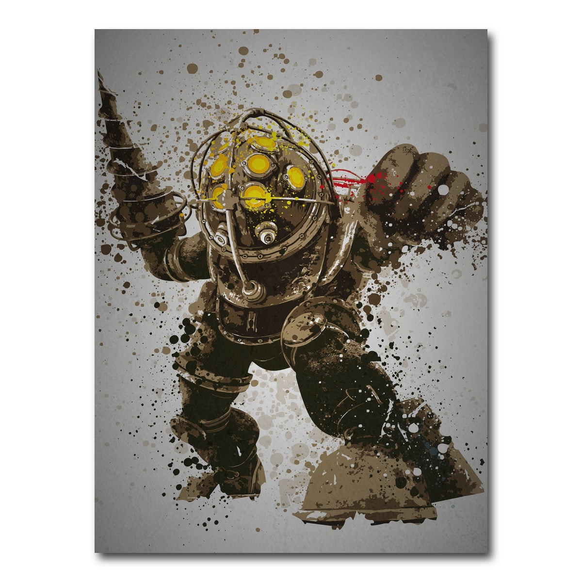 AUTO-MOCKUP WHITE | Daddy | 1 Piece | Gallery Wrap Canvas | group=3x4