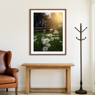 AUTO-MOCKUP ROOM | Daisy-Mill Wall Art