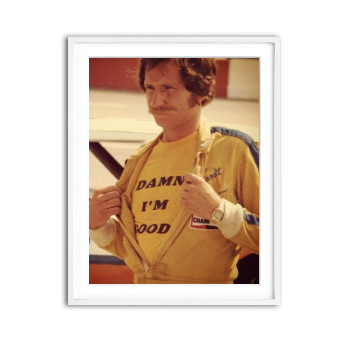 Framed Print 3x4 White