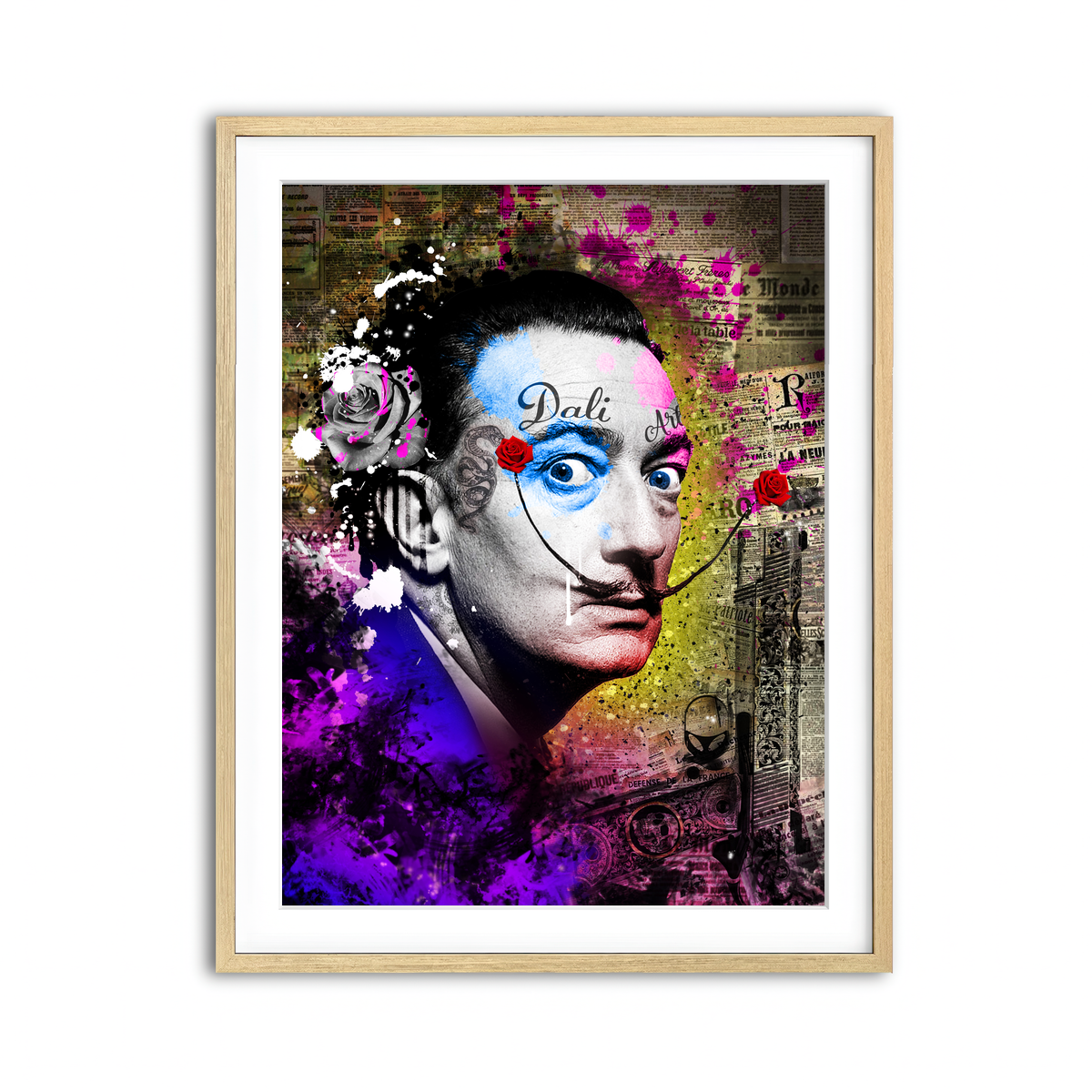 Framed Print 3x4 Natural