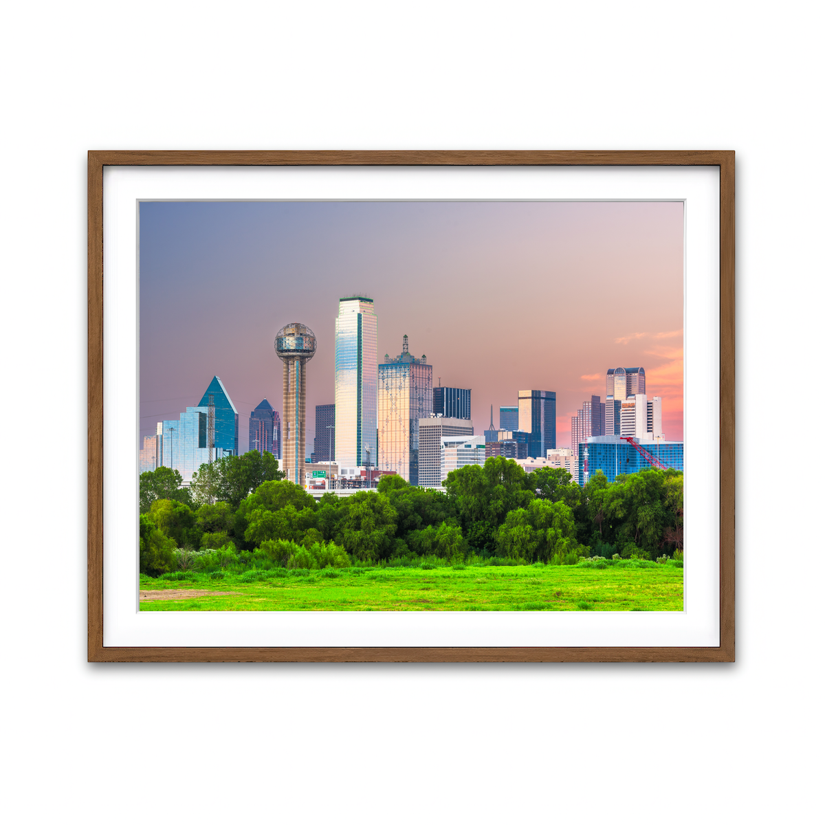 Framed Print 4x3 Walnut