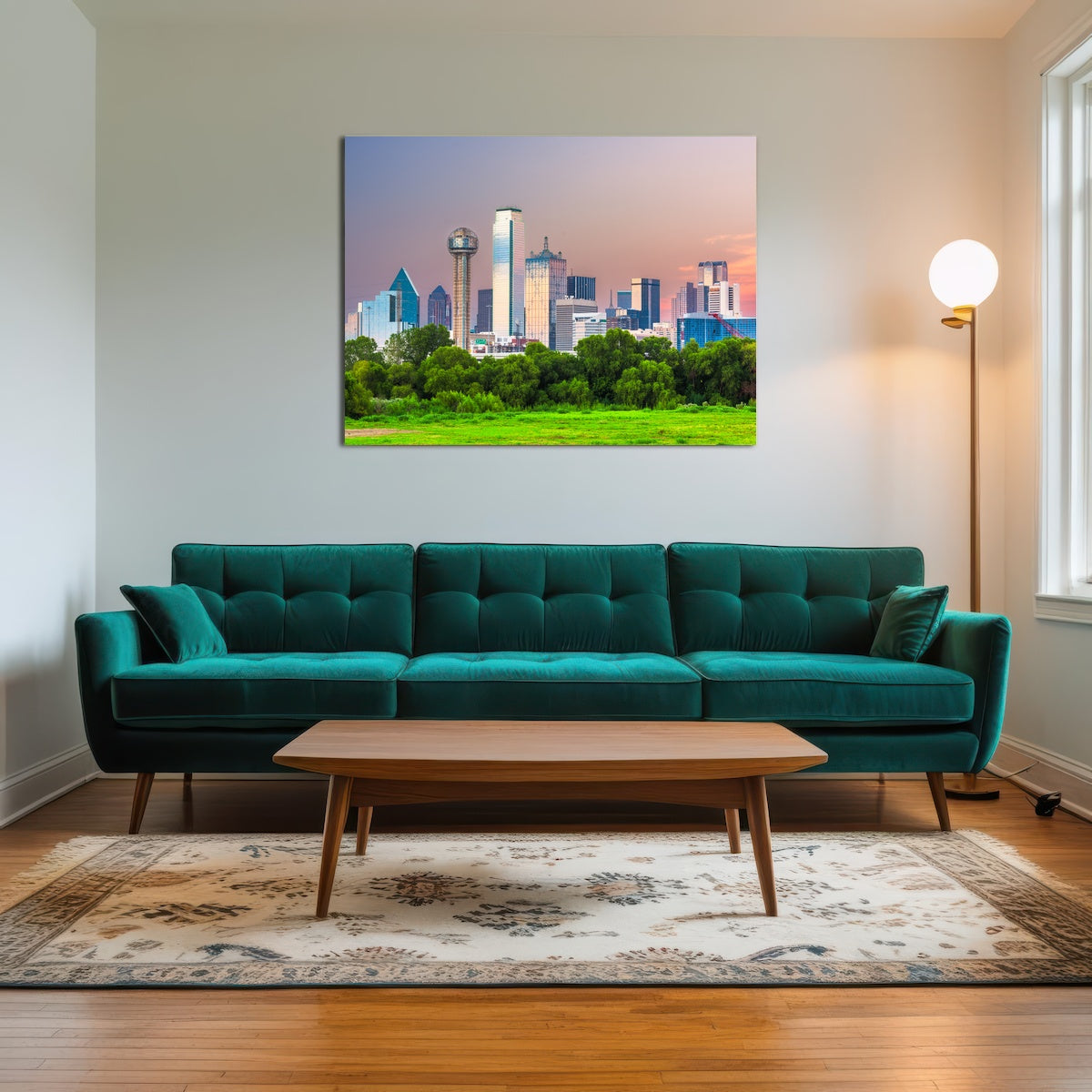 AUTO-MOCKUP ROOM | Dallas Skyline