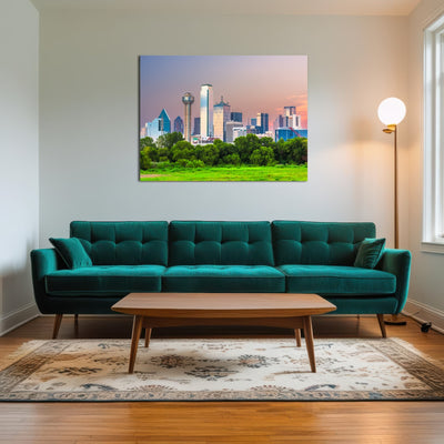 AUTO-MOCKUP ROOM | Dallas Skyline