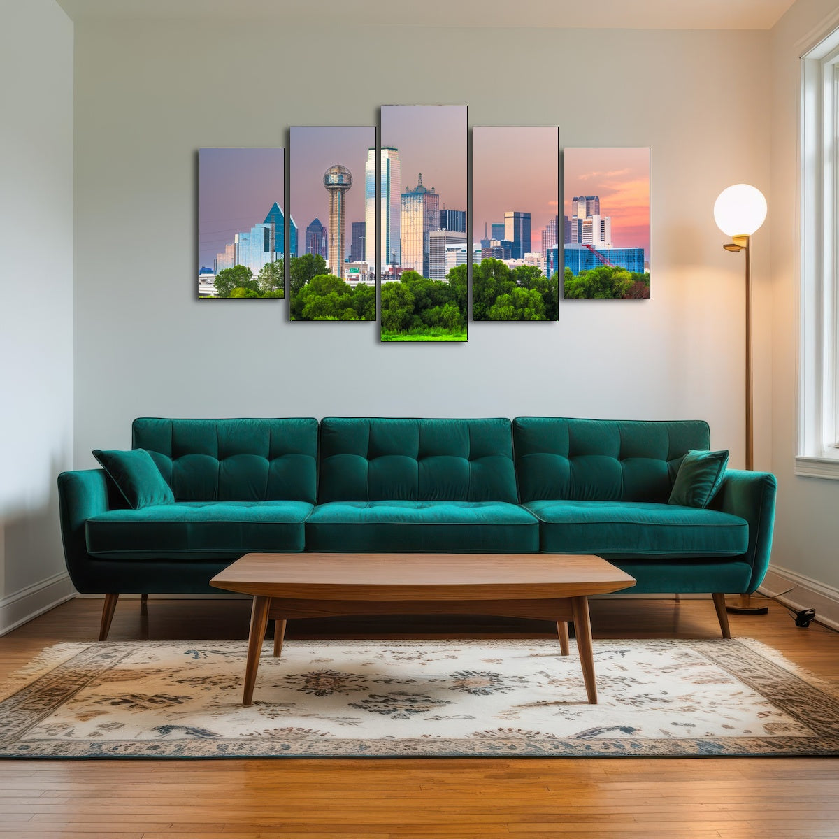 AUTO-MOCKUP ROOM | Dallas Skyline