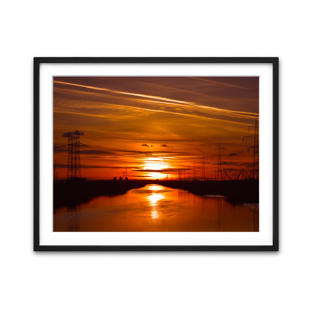 Framed Print 4x3 Black