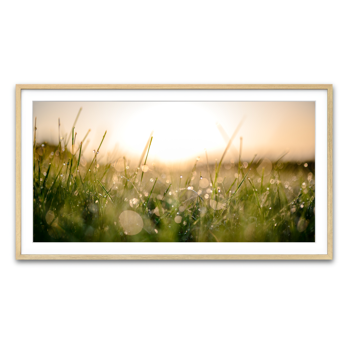 Framed Print 2x1 Natural
