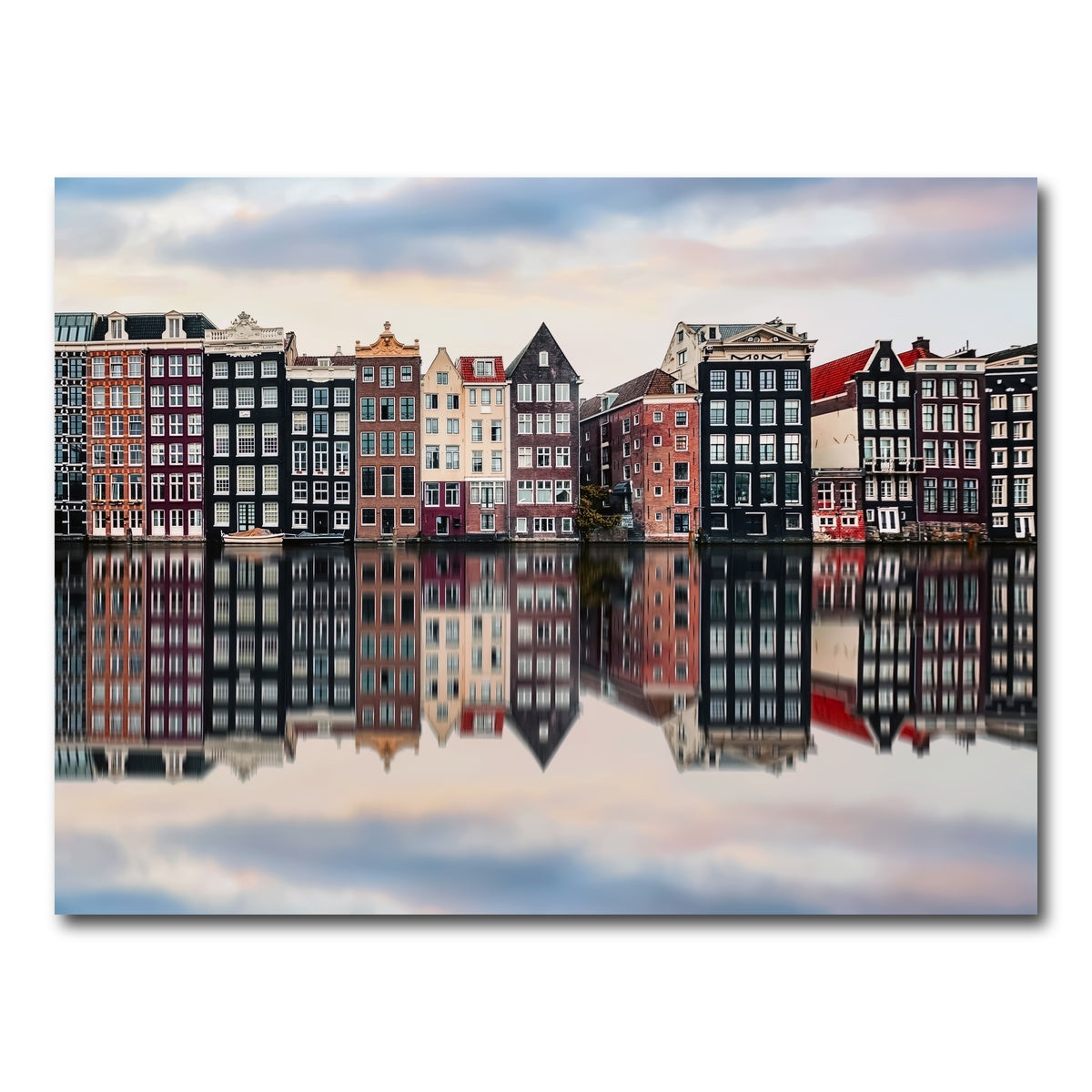 AUTO-MOCKUP WHITE | Damrak Reflection | 1 Piece | Gallery Wrap Canvas | group=4x3
