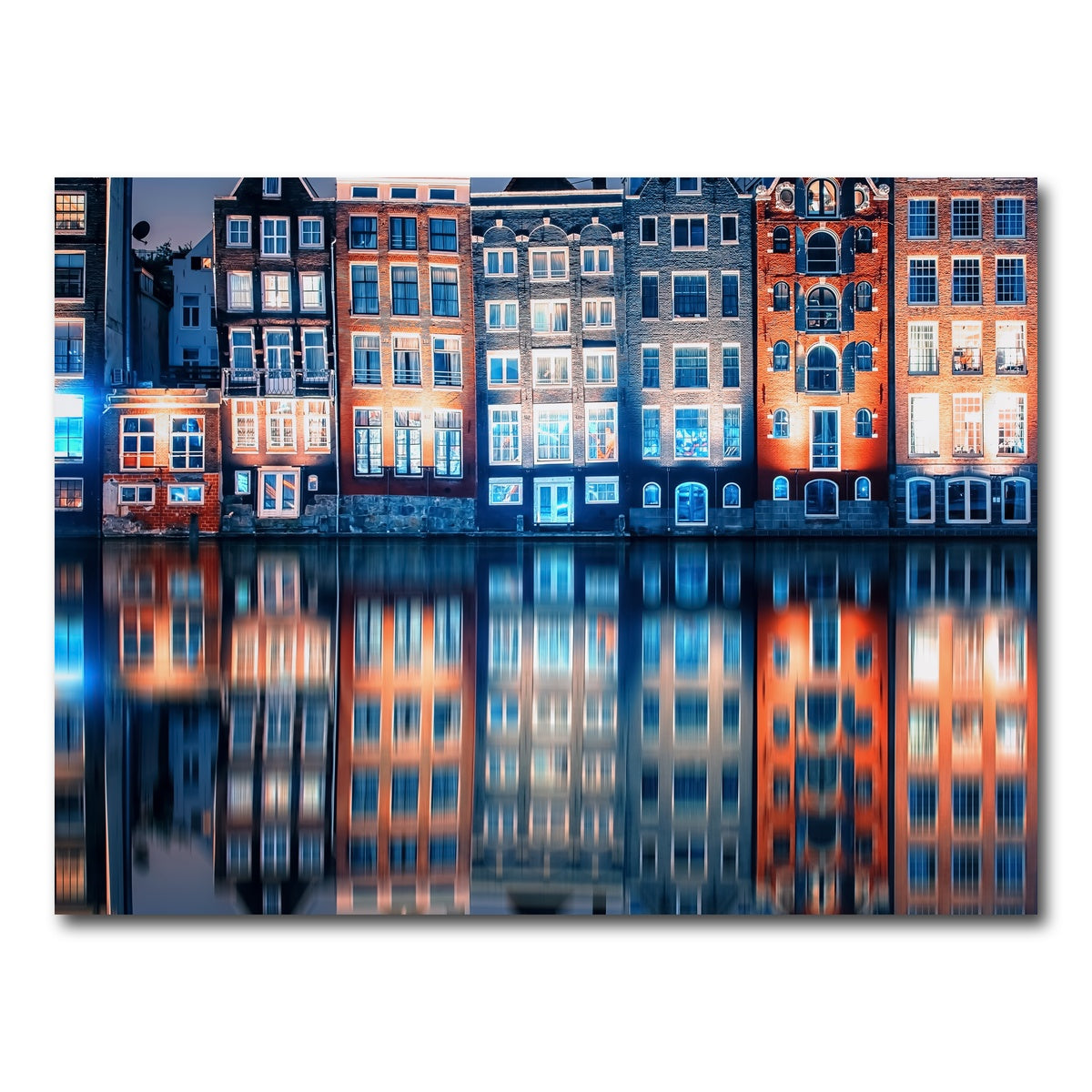 AUTO-MOCKUP WHITE | Damrak | 1 Piece | Gallery Wrap Canvas | group=4x3