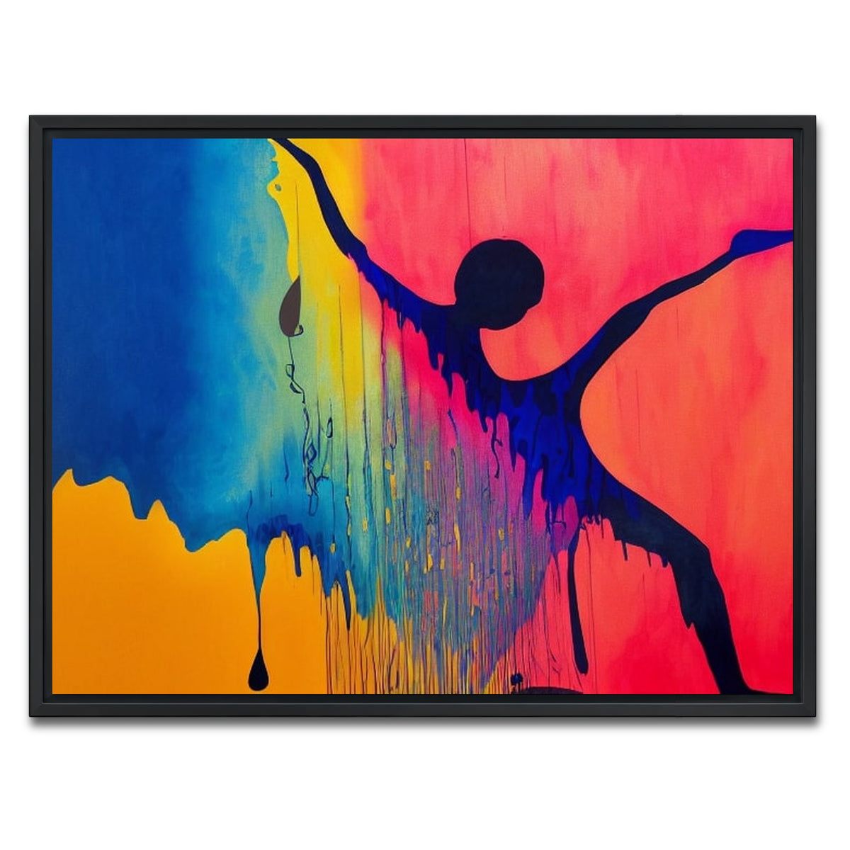 AUTO-MOCKUP WHITE | Dance Art | 1 Piece | Black Framed Canvas | group=4x3
