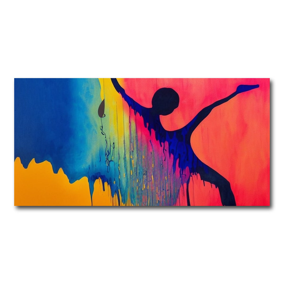 AUTO-MOCKUP WHITE | Dance Art | 1 Piece | Gallery Wrap Canvas | group=2x1