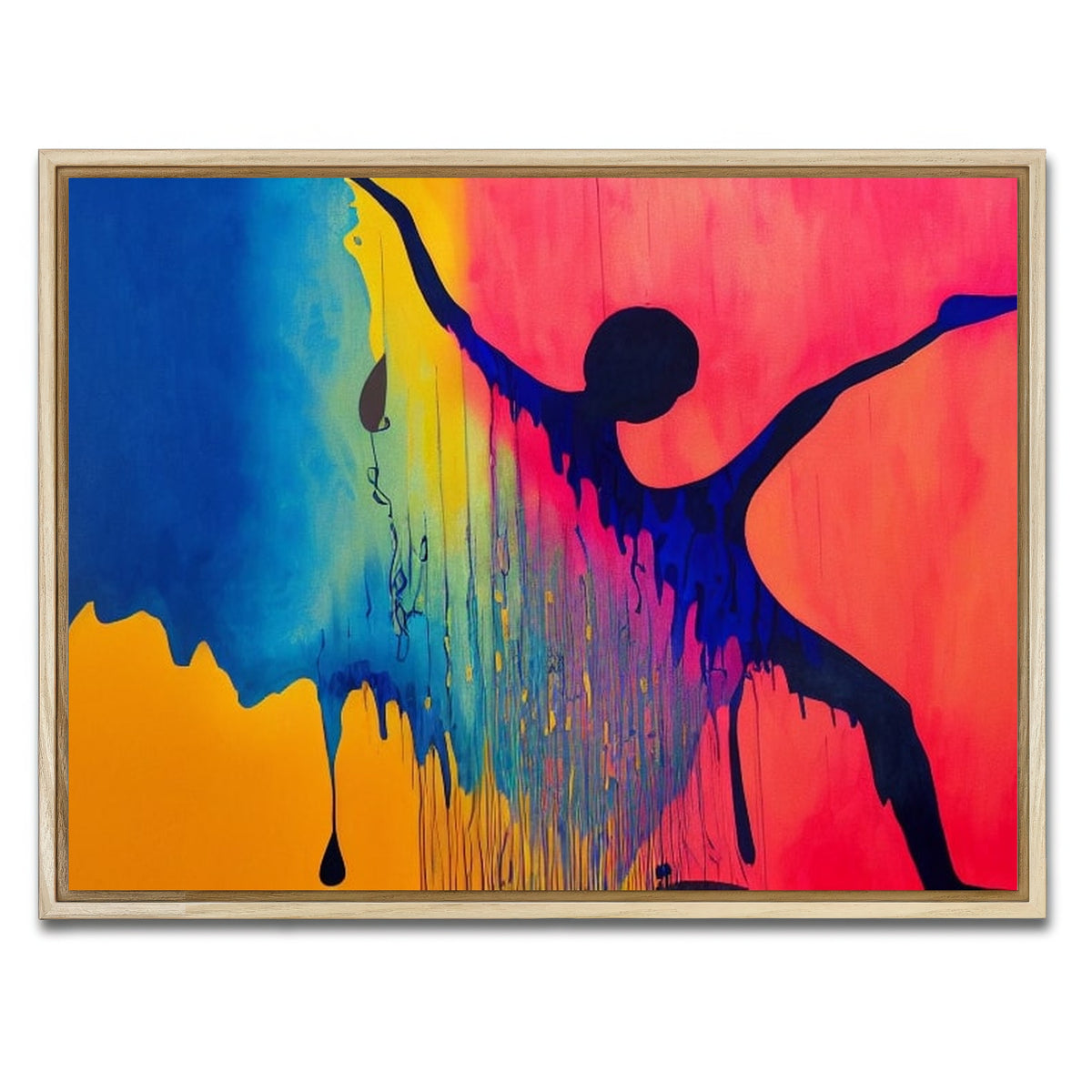 AUTO-MOCKUP WHITE | Dance Art | 1 Piece | Natural Framed Canvas | group=4x3