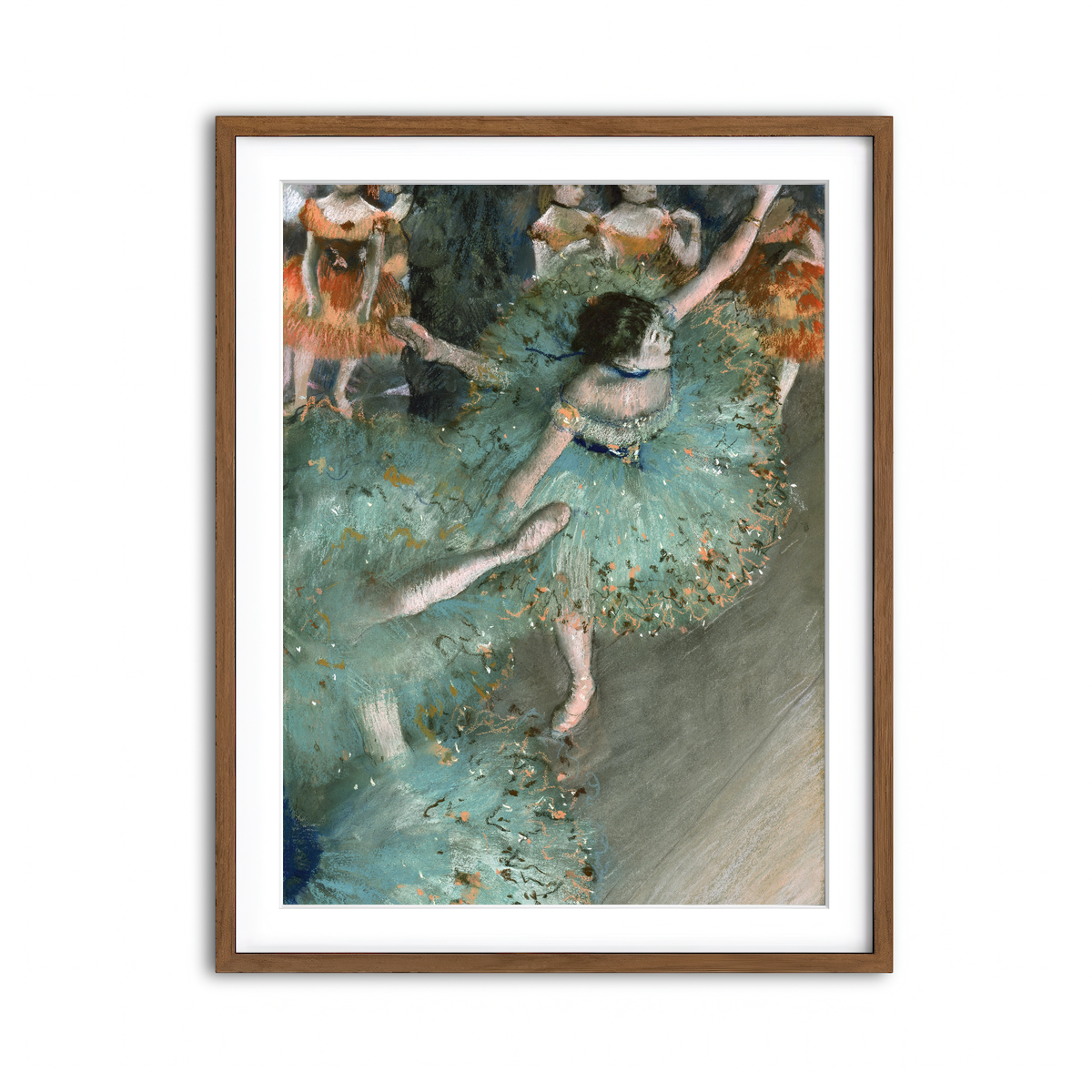 Framed Print 3x4 Walnut