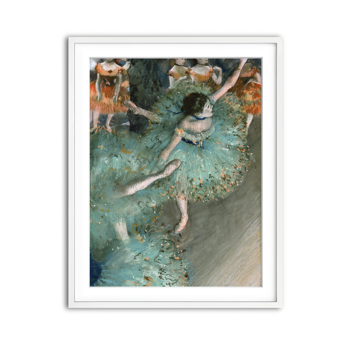 Framed Print 3x4 White