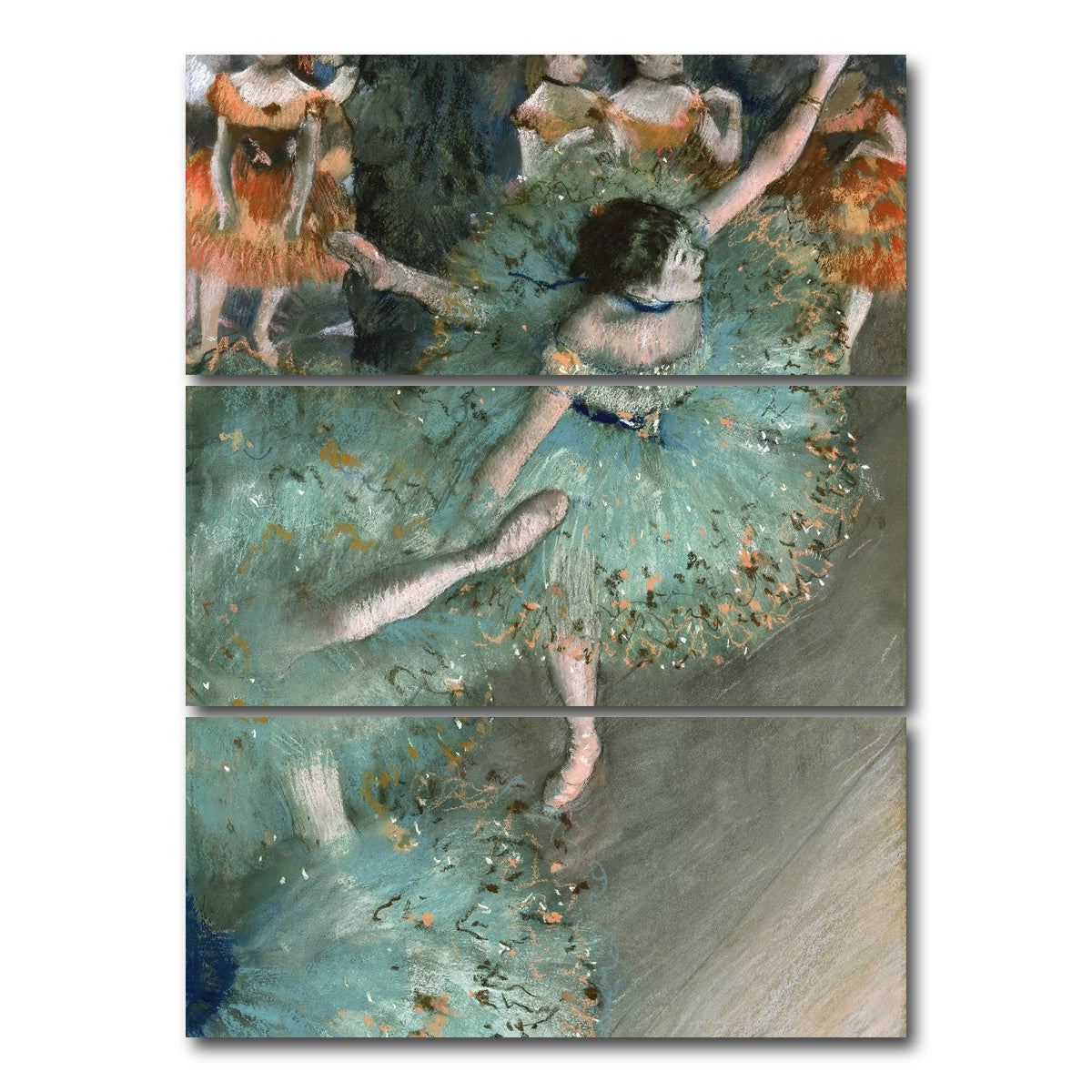 AUTO-MOCKUP WHITE | Danseuse basculant | 3 Piece | Gallery Wrap Canvas | group=8x18_stacked