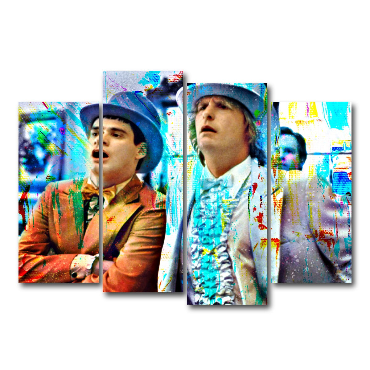 AUTO-MOCKUP WHITE | Dapper Harry & Lloyd | 4 Piece | Gallery Wrap Canvas | group=4_normal