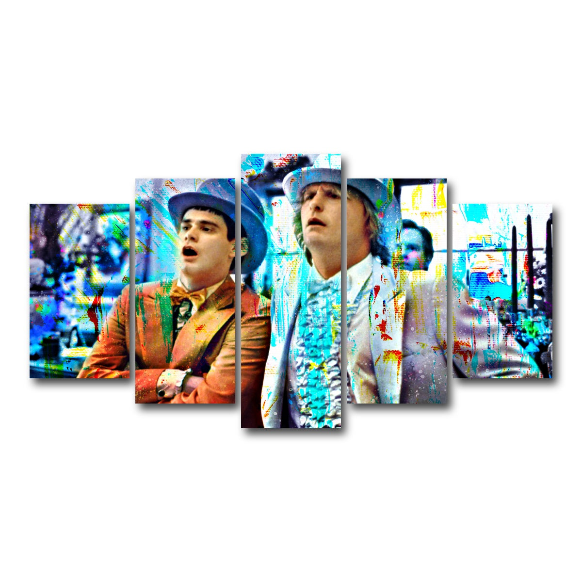 AUTO-MOCKUP WHITE | Dapper Harry & Lloyd | 5 Piece | Gallery Wrap Canvas | group=5_normal