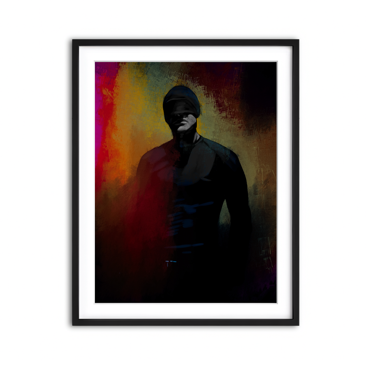 Framed Print 3x4 Black