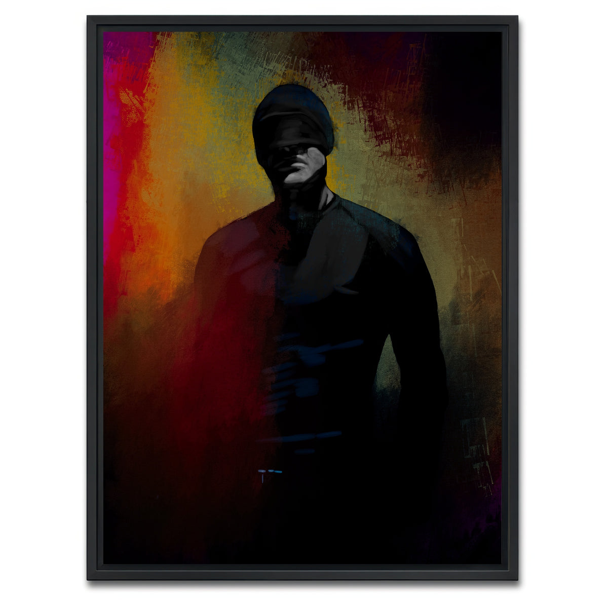AUTO-MOCKUP WHITE | Daredevil | 1 Piece | Black Framed Canvas | group=3x4