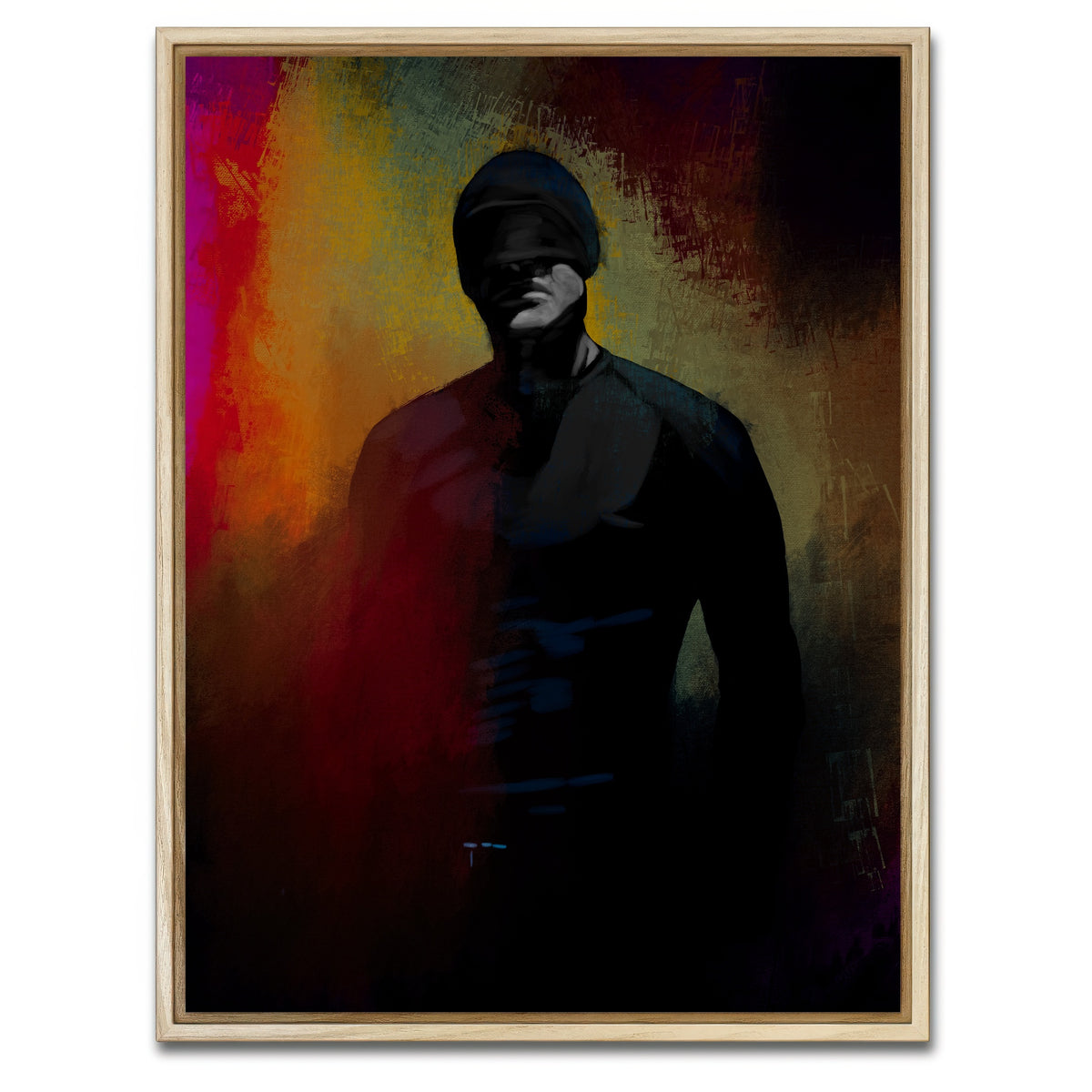 AUTO-MOCKUP WHITE | Daredevil | 1 Piece | Natural Framed Canvas | group=3x4