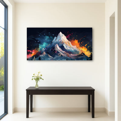 AUTO-MOCKUP ROOM | Dark Colored Mountain