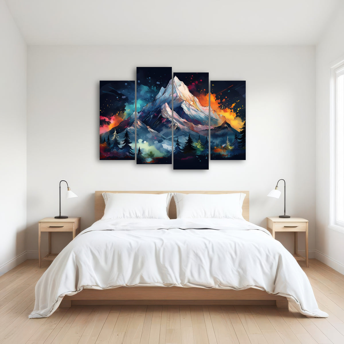 AUTO-MOCKUP ROOM | Dark Colored Mountain