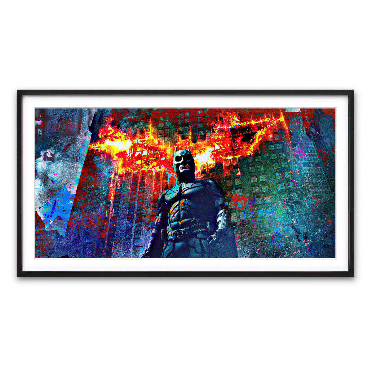 Framed Print 2x1 Black