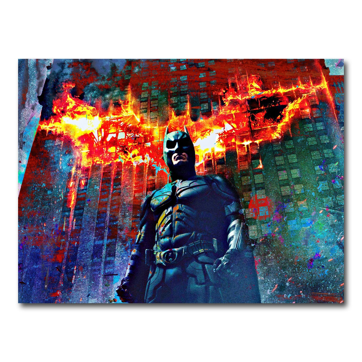 AUTO-MOCKUP WHITE | Dark Knight | 1 Piece | Gallery Wrap Canvas | group=4x3