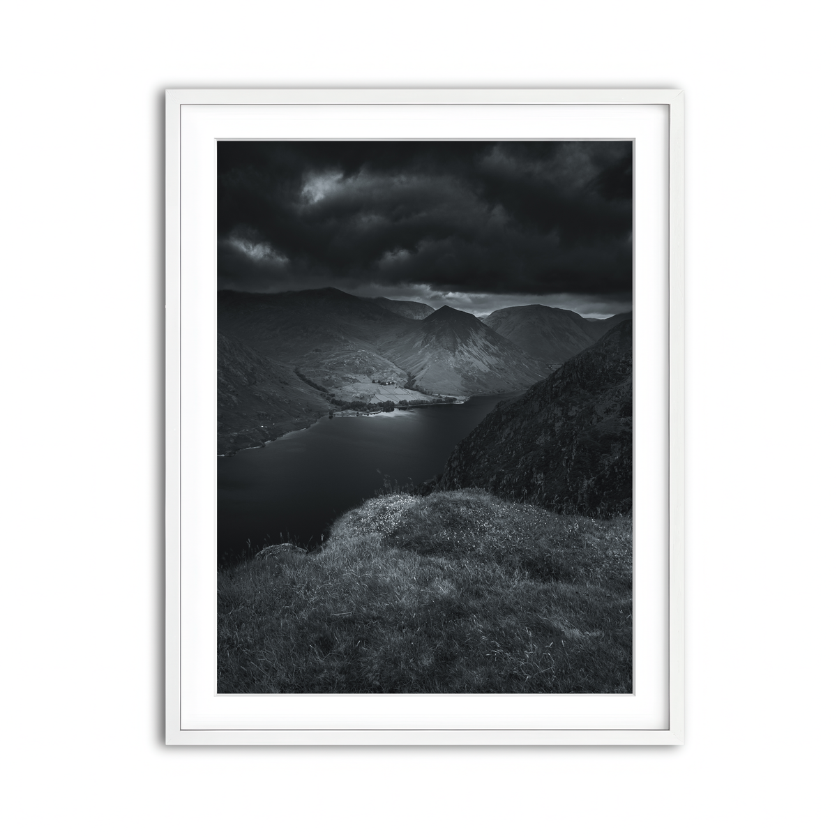 Framed Print 3x4 White