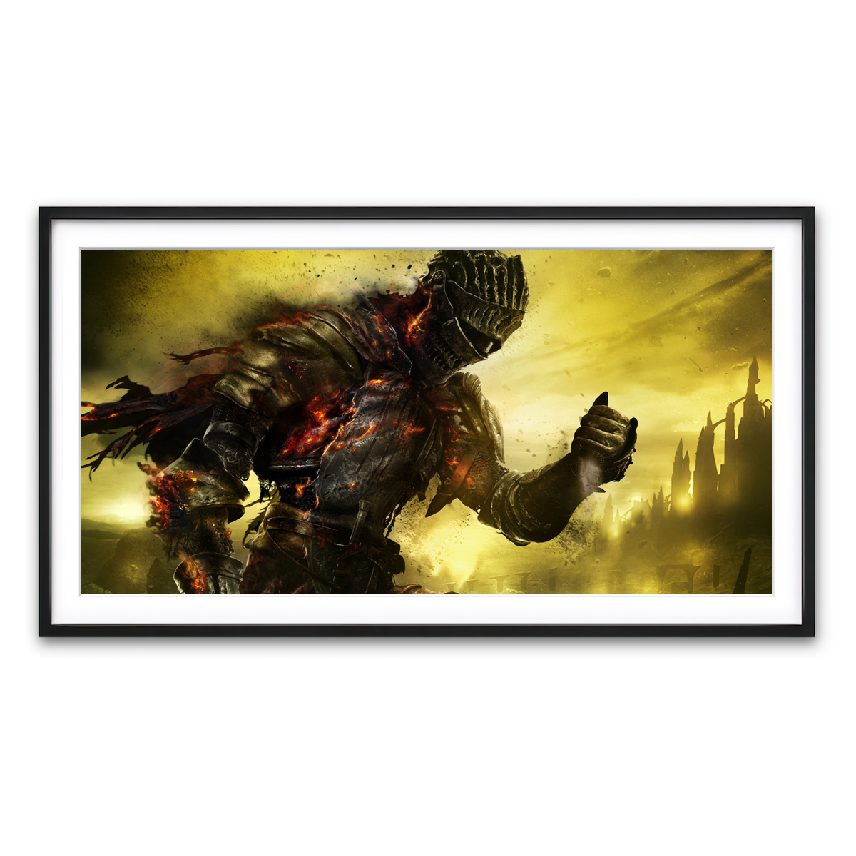 Framed Print 2x1 Black