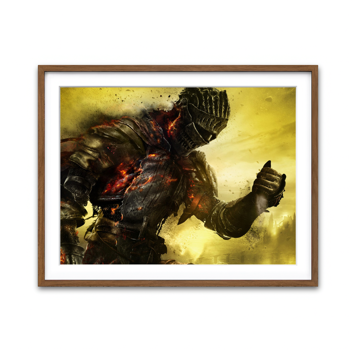 Framed Print 4x3 Walnut