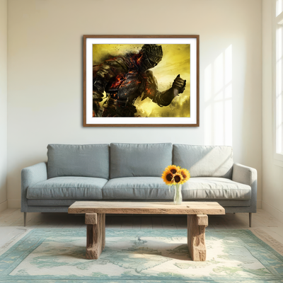 AUTO-MOCKUP ROOM | Dark Souls Wall Art
