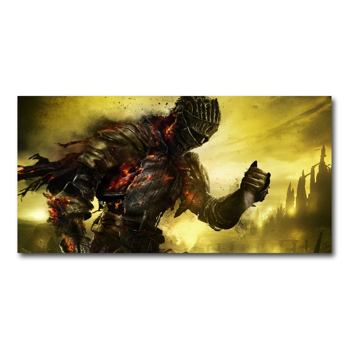 AUTO-MOCKUP WHITE | Dark Souls | 1 Piece | Gallery Wrap Canvas | group=2x1