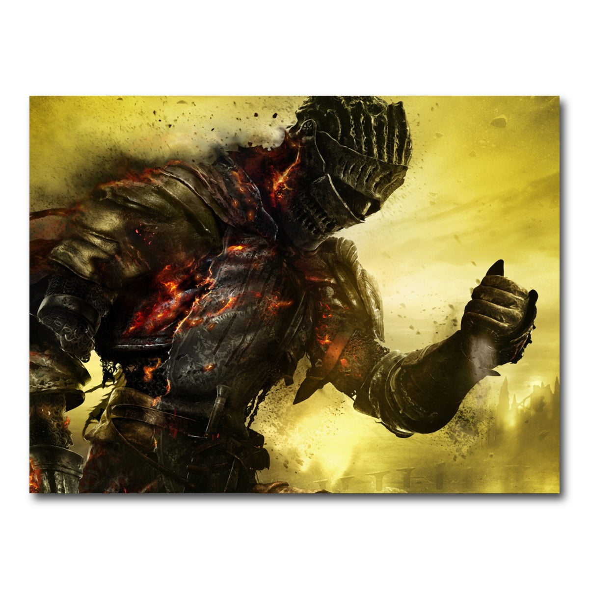 AUTO-MOCKUP WHITE | Dark Souls | 1 Piece | Gallery Wrap Canvas | group=4x3