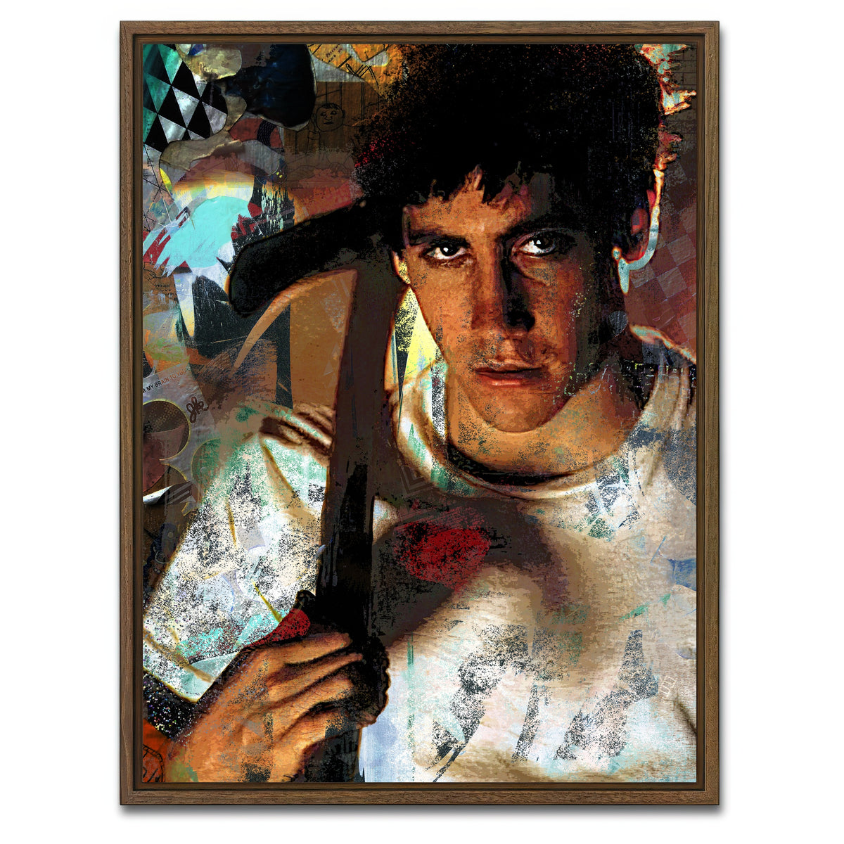 AUTO-MOCKUP WHITE | Darko | 1 Piece | Walnut Framed Canvas | group=3x4