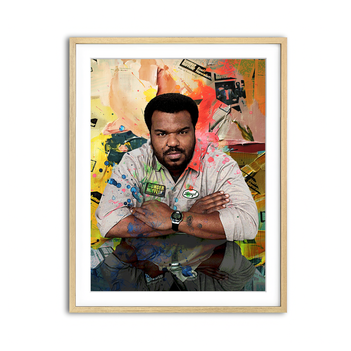 Framed Print 3x4 Natural