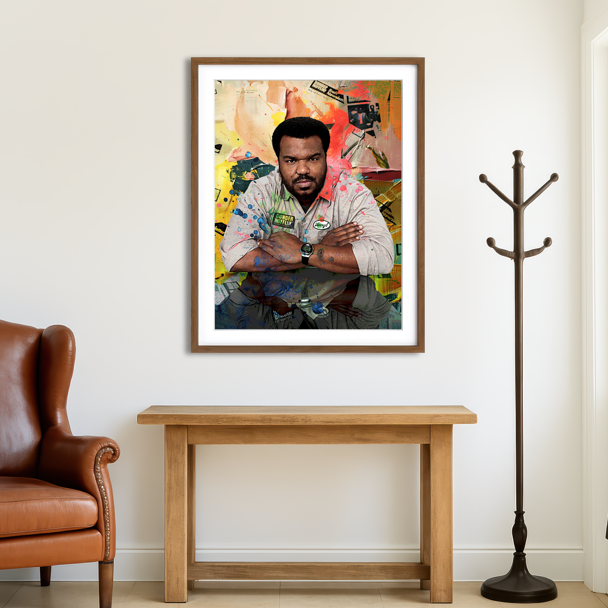 AUTO-MOCKUP ROOM | Darryl - The Office Wall Art