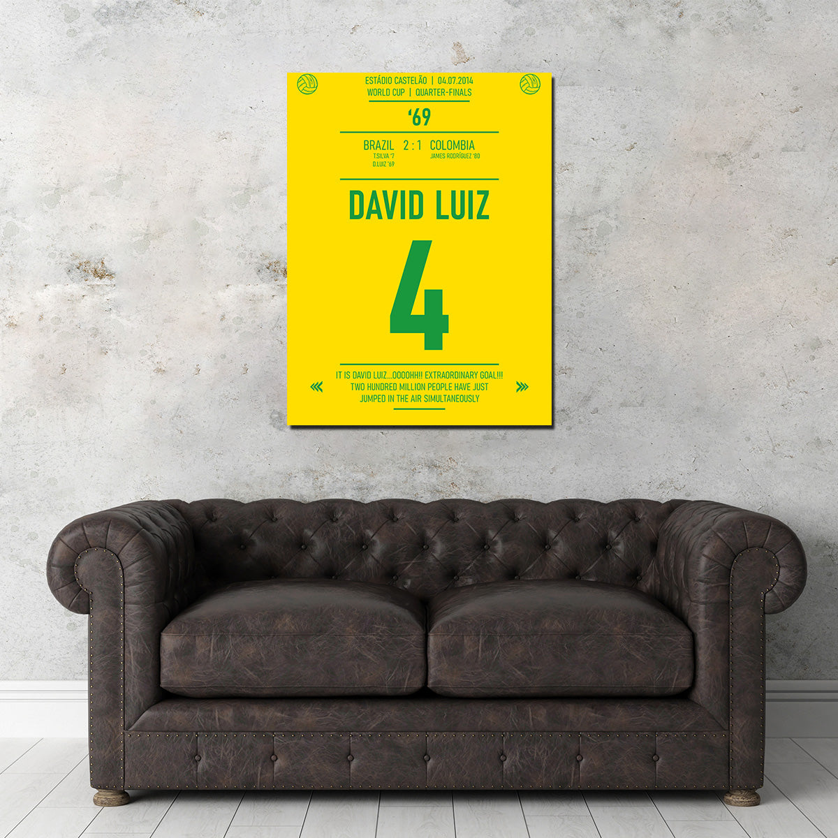 David Luiz Wall Art