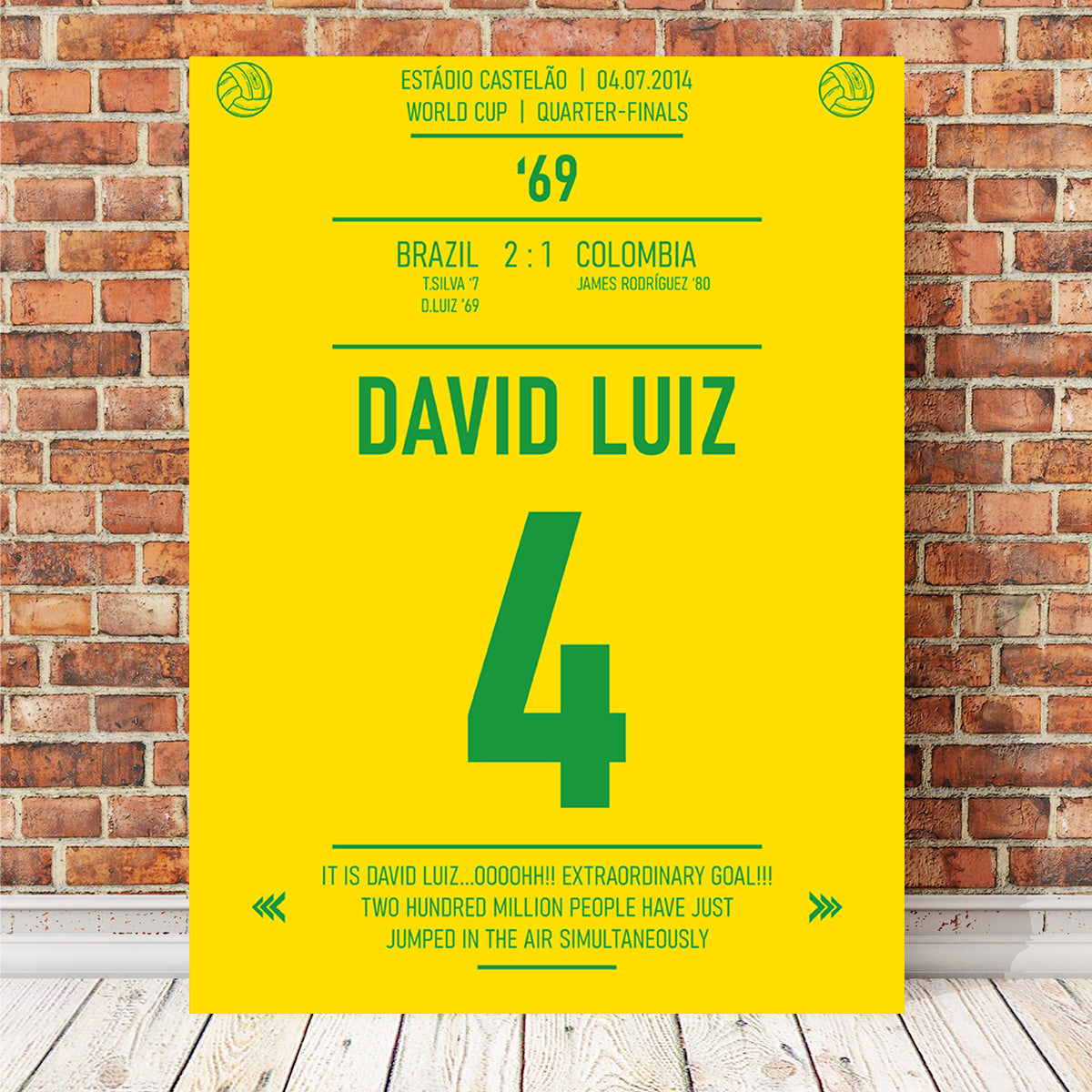 David Luiz Wall Art