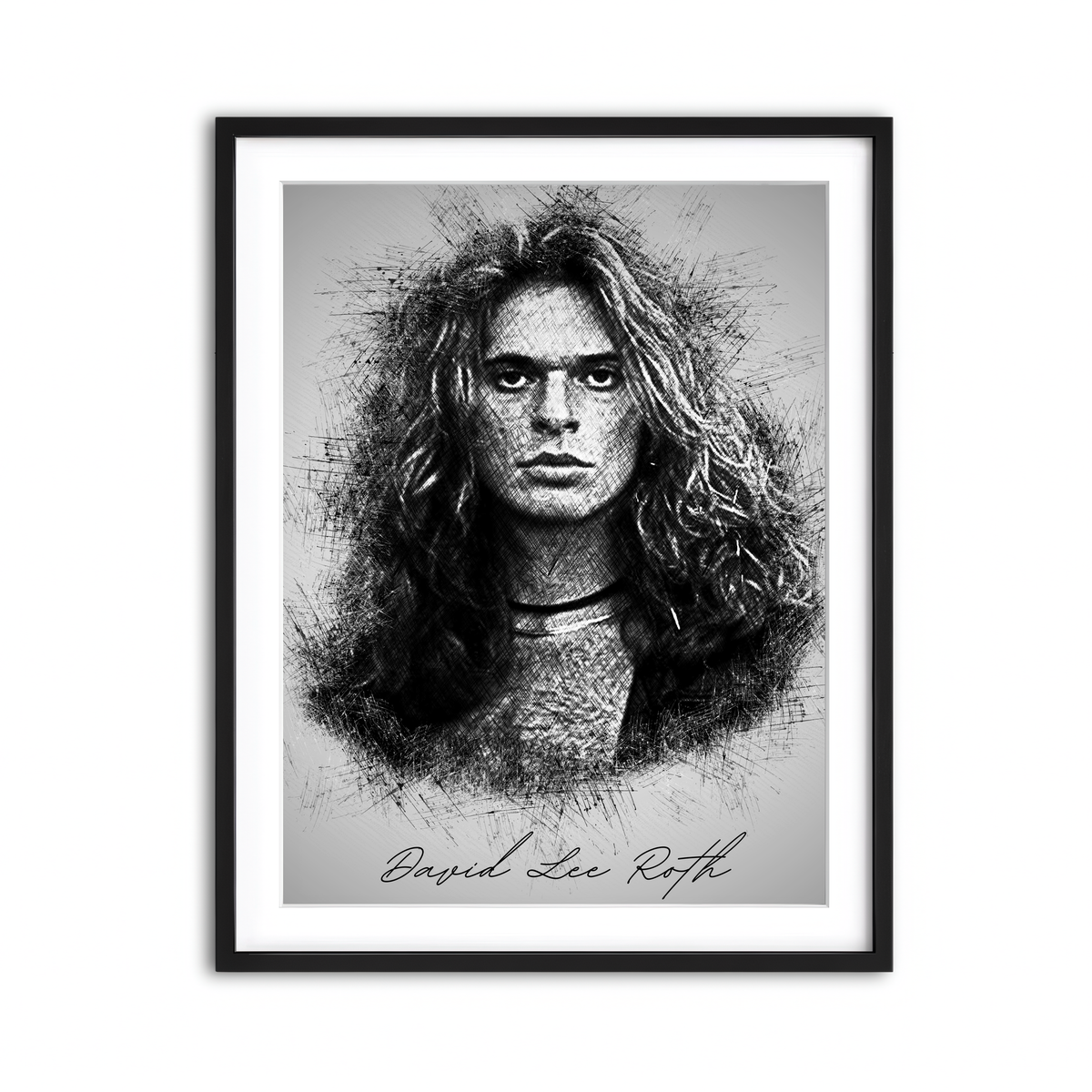Framed Print 3x4 Black