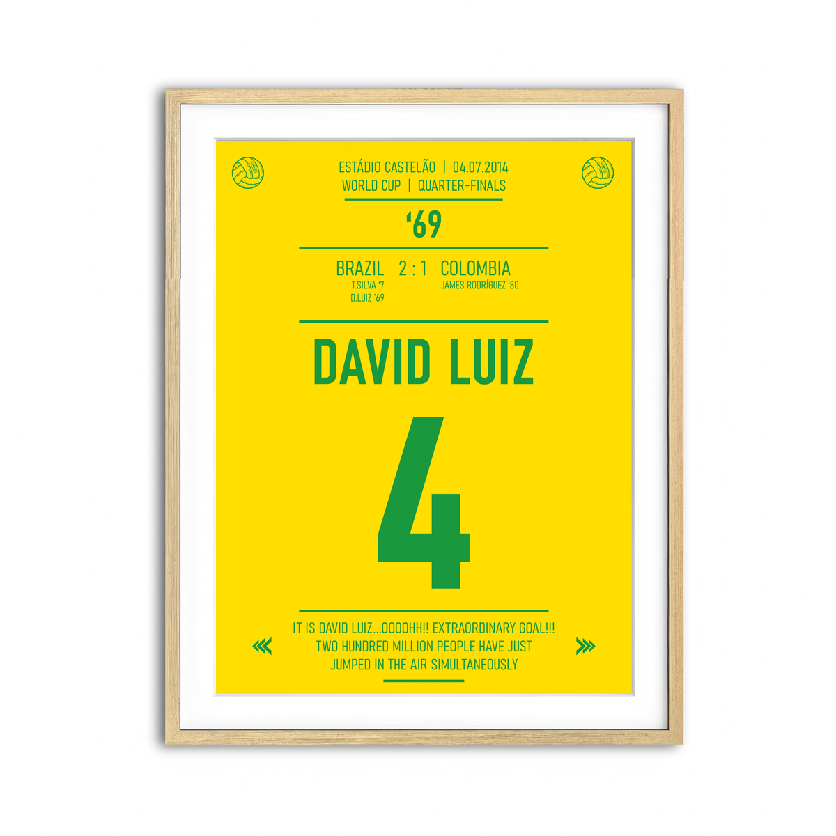 Framed Print 3x4 Natural