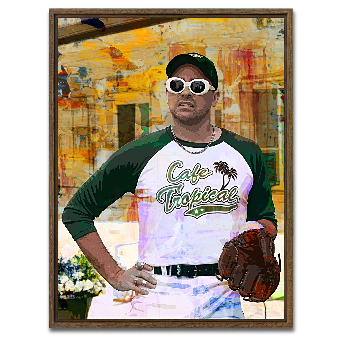 AUTO-MOCKUP WHITE | David Rose | 1 Piece | Walnut Framed Canvas | group=3x4