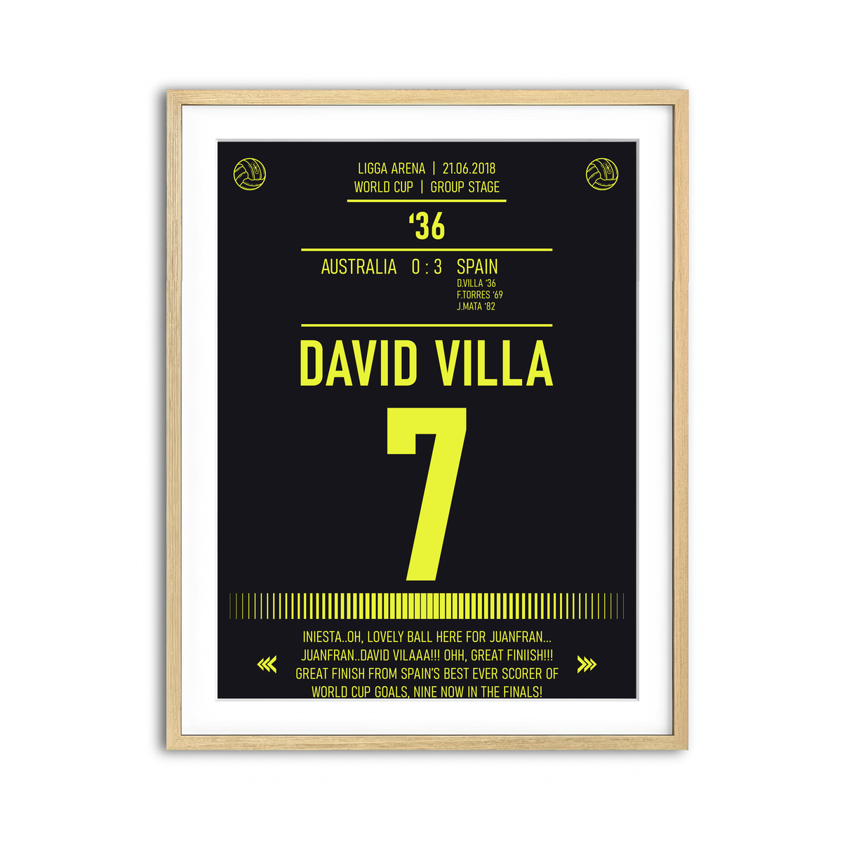 Framed Print 3x4 Natural