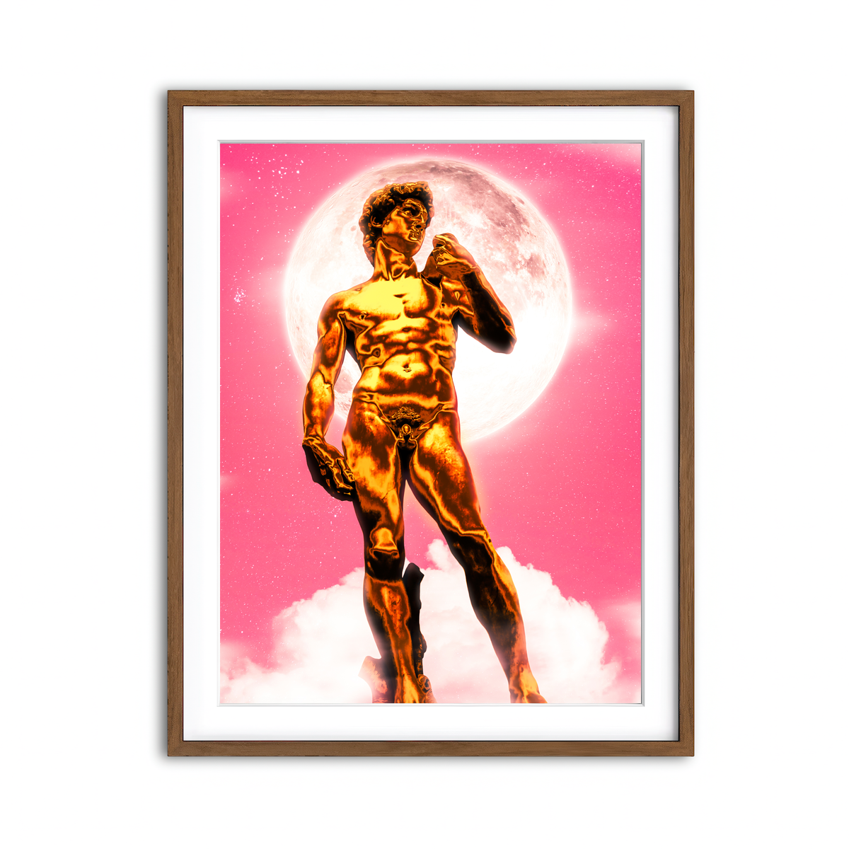 Framed Print 3x4 Walnut