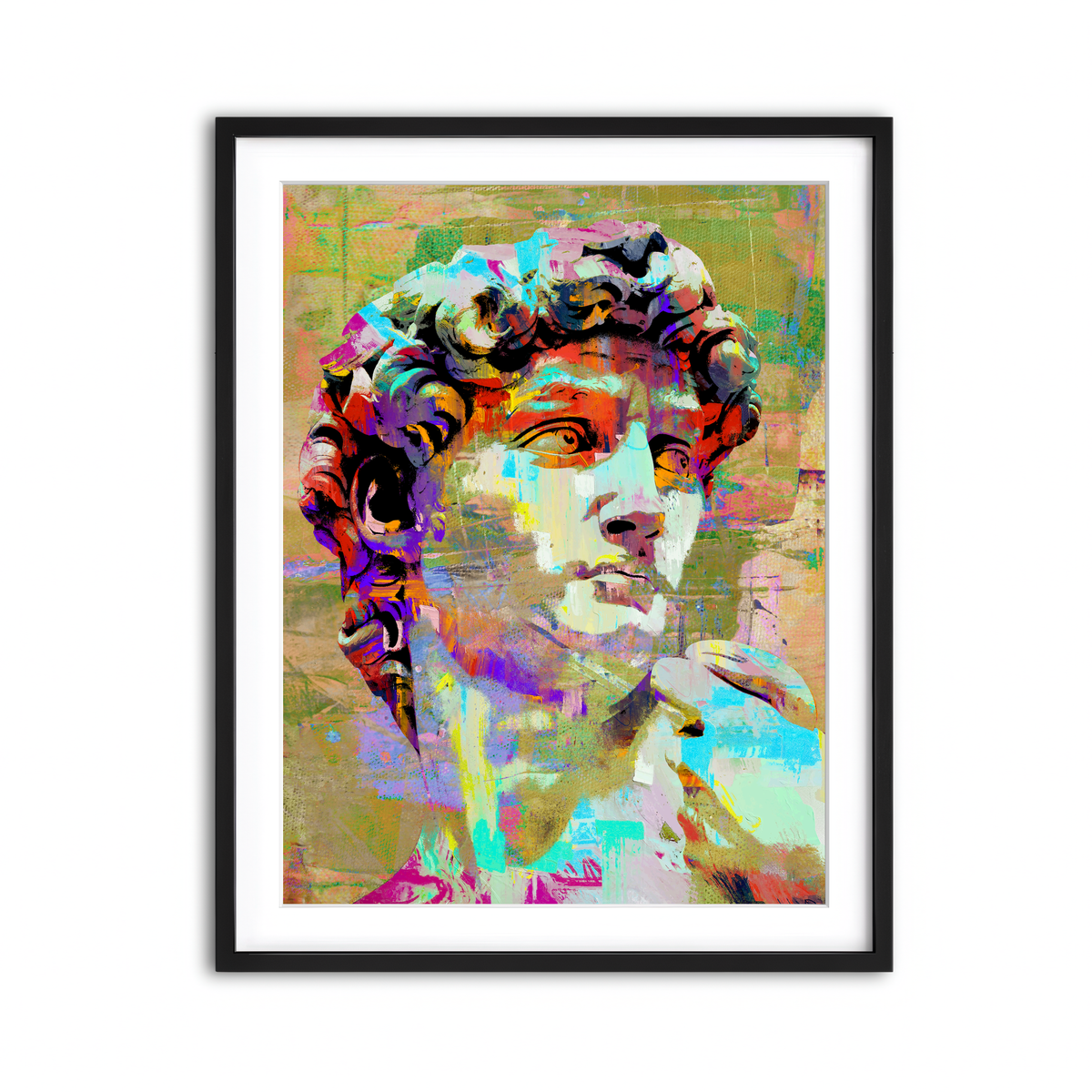 Framed Print 3x4 Black