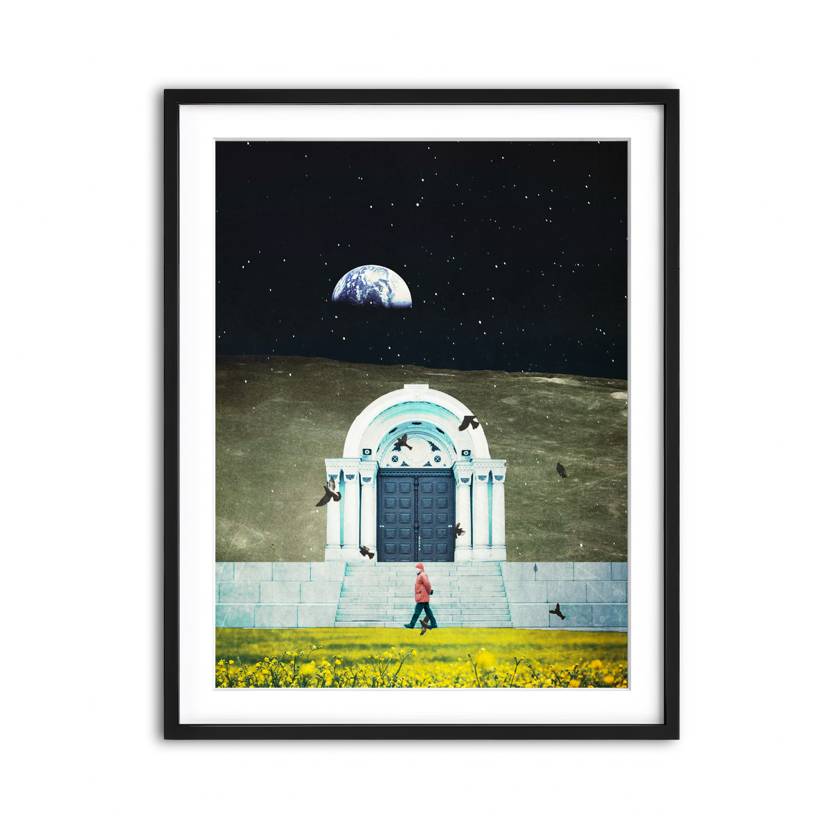 Framed Print 3x4 Black