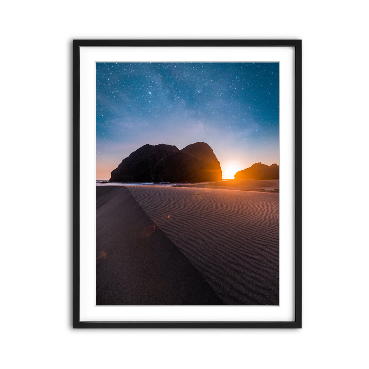 Framed Print 3x4 Black