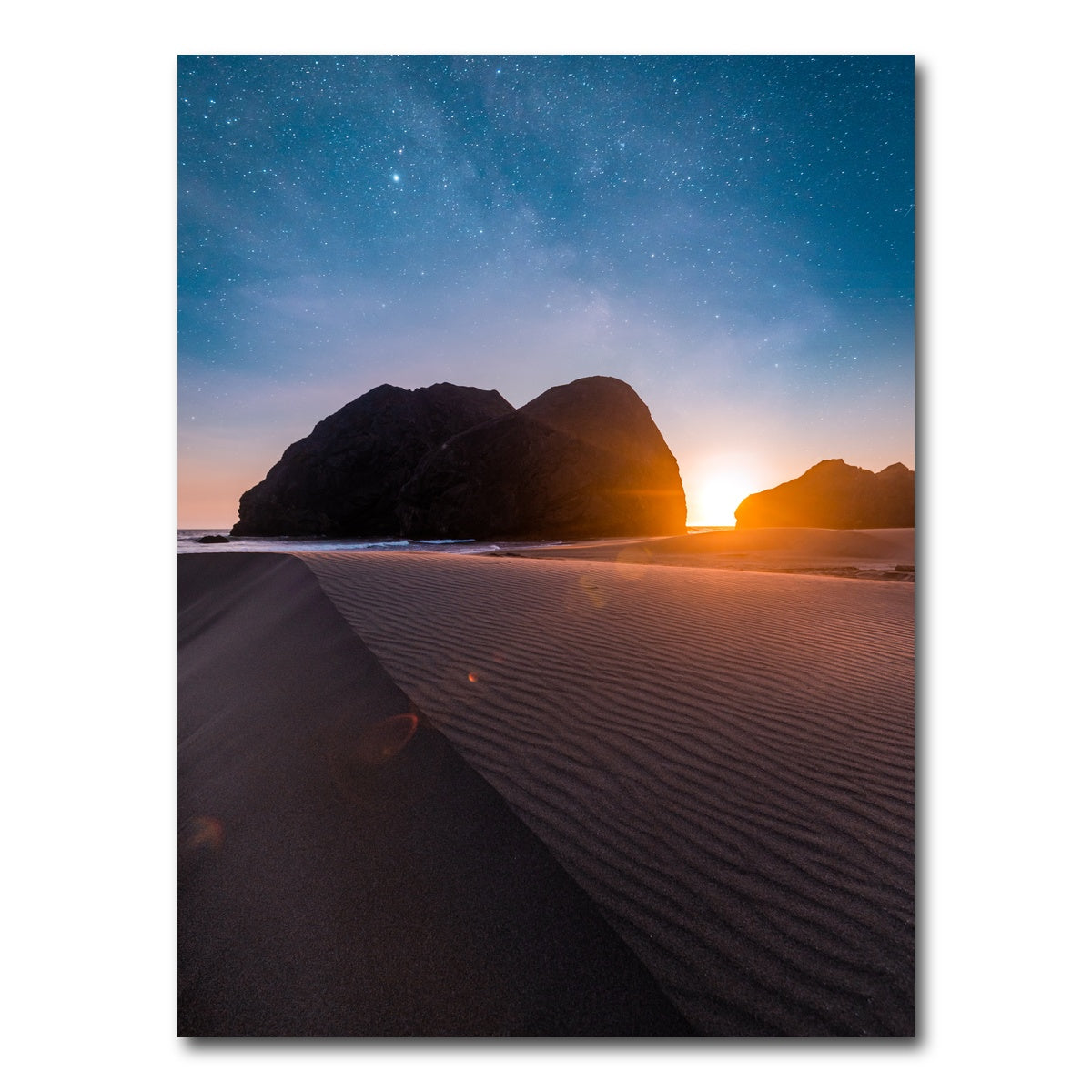 AUTO-MOCKUP WHITE | Day & Night | 1 Piece | Gallery Wrap Canvas | group=3x4