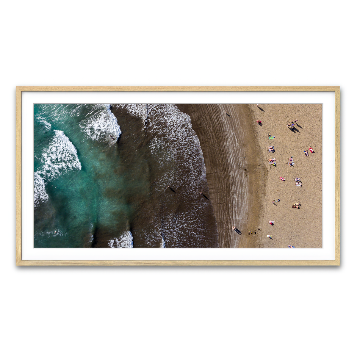Framed Print 2x1 Natural