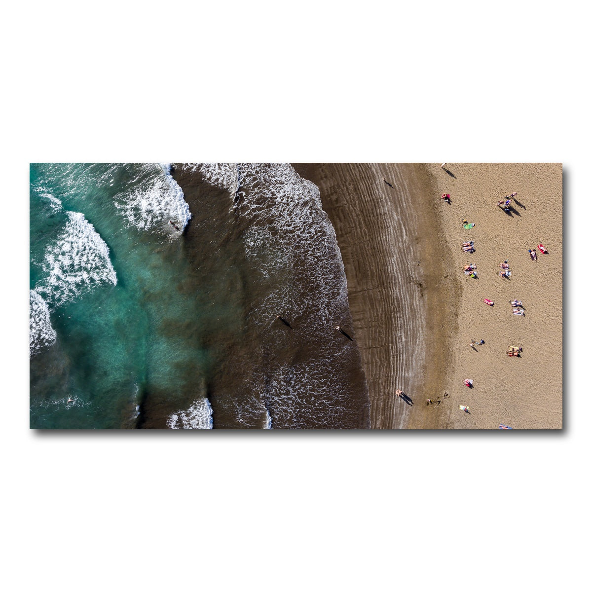 AUTO-MOCKUP WHITE | Day at the Beach | 1 Piece | Gallery Wrap Canvas | group=2x1